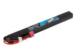 Battery Li-Po 11,4V HV 1500mAh 45C 184x17x17mm - DeanT [Gens ace]