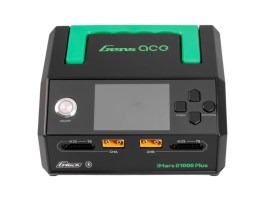 iMars G-Tech D1000 G-Tech 2x500W Chargeur de batterie pour LiPo, LiIon, LiHV, LiFe, NiMH [Gens ace]