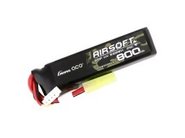 Akumulátor Li-Po 11,1V 800mAh 25C 79x20x17mm - Mini Tamiya [Gens ace]
