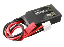 Akumulátor Li-Po 7,4V 250mAh 35C 37x20x10mm - JST-SYP [Gens ace]