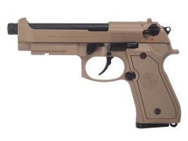 Airsoft pistol GPM92 GP2 DST, full metal, gas blowback (GBB) - TAN [G&G]