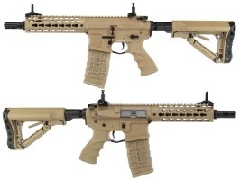 Airsoft rifle CM16 SRS, Sportline, desert TAN, Electronic trigger [G&G]