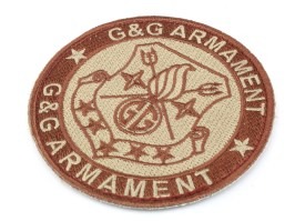 G&G Velcro Patch round - TAN [G&G]