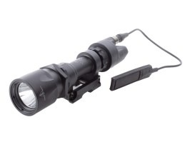 High Brightness M951 LED Tactical Flashlight with RIS Mount - Black [Night Evolution]