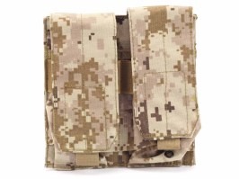 Double storage bag for M4/16 magazines - Digital Desert [Imperator Tactical]