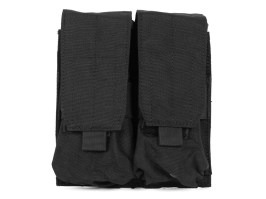 Double storage bag for M4/16 magazines - black [Imperator Tactical]