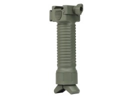 Teleskopická rukojeť - dvojnožka pro běžné RIS lišty - olivová [Imperator Tactical]