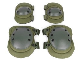 Set loketních a kolenních chráničů Premium - olivové (OD) [Imperator Tactical]