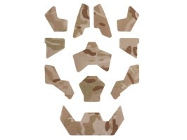 Suché zipy na helmu - Multicam Arid [Imperator Tactical]