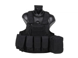 Tactical vest CIRAS MAR 600D - Black [Imperator Tactical]