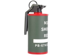 Dummy M18 Smoke Grenade (BB container) - Red [Imperator Tactical]