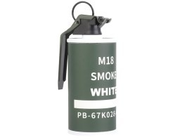 Dummy M18 Smoke Grenade (BB container) - White [Imperator Tactical]