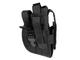 Universal tactical belt or MOLLE pistol holster - Black [Imperator Tactical]