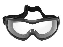 Ant-shaped goggles Black - clear [Imperator Tactical]
