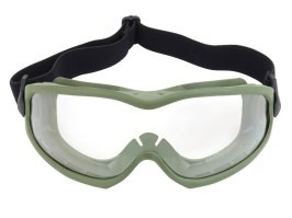 Ant-shaped goggles Olive - clear [Imperator Tactical]