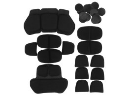 Lining cotton pad for FAST helmets - Black
 [Imperator Tactical]