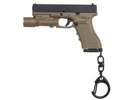 Keychain G 17 (1:4) - Black/TAN [Imperator Tactical]