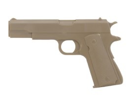PVC 3D nášivka ve tvaru pistole 1911 - TAN [Imperator Tactical]