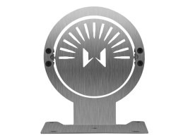 Training metal flip target 14x12cm - Silver [Imperator Tactical]