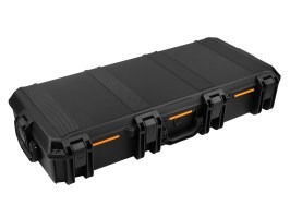 Waterproof rifle hard case STORM 93 cm with PNP foam - Black [Imperator Tactical]