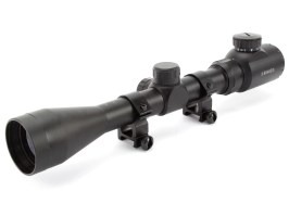 Illuminated rifle scope 3-9x40EG+ with one piece mount [JG]