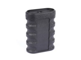 Polohovatelná vertikální rukojeť 0-8°, Nylon (M-LOK & KeyMod) – černá [JJ Airsoft]