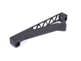 CNC hliníková tvarovaná rukojeť K20 pro KeyMod předpažbí - černá [JJ Airsoft]