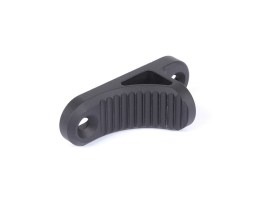 CNC Aluminum Short Hand Rest (handstop) B5 for KeyMod Forend - Black [JJ Airsoft]