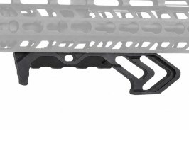 CNC Aluminum TD MOD Grip for KeyMod Forend - Black [JJ Airsoft]