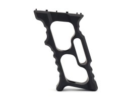 CNC hliníková rukojeť TD Minivert pro KeyMod / M-LOK předpažbí - černá [JJ Airsoft]