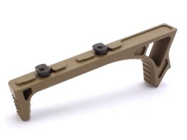 Link Curved Foregrip for M-LOK - TAN [JJ Airsoft]