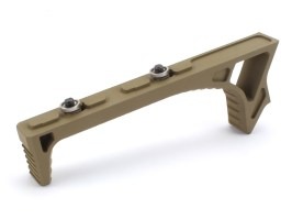 Link Curved Foregrip for KeyMod - TAN [JJ Airsoft]