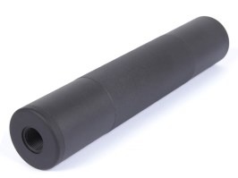 Kovová Imitace tlumiče hluku 190 x 37mm, závit (+/-)14mm - černý [JJ Airsoft]
