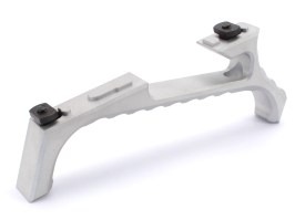 VP23 Tactical CNC grip for KeyMod / M-LOK mount - silver [JJ Airsoft]