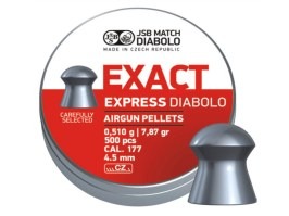 Diabolos EXACT Express 4,52mm (cal .177) / 0,510g - 500db [JSB Match Diabolo]