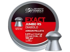 Diabolky EXACT Jumbo RS 5,52mm (cal .22) / 0,870g - 500ks [JSB Match Diabolo]