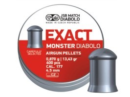 Diabolos EXACT Monster 4,52mm (cal .177) / 0,870g - 400pcs [JSB Match Diabolo]