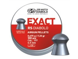 Diabolos EXACT RS 4,52mm (cal .177) / 0,475g - 500db [JSB Match Diabolo]