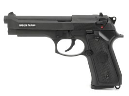 Airsoft pistol M9 HW, gas blowback - black [KJ Works]