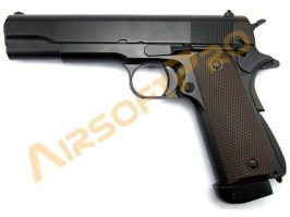 Airsoftová pistole 1911 A1 - celokov, blowback - CO2 [KJ Works]
