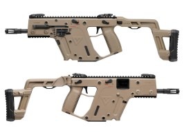 Airsoftová zbraň Kriss Vector SMG V2, sklopná pažba - Dark Earth [Krytac]