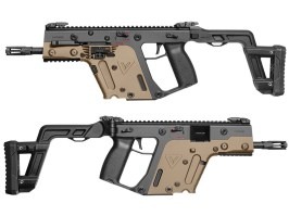 Airsoftová zbraň Kriss Vector SMG V2, sklopná pažba - Dual Tone [Krytac]
