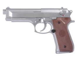 Airsoft pistole M92F - stříbrná [KWC]