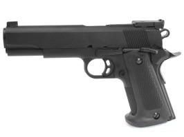 Airsoft pistol Match 1911 spring action - black [KWC]