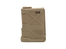 Low-Cap 70 rds polymer magazine Enforcer HPA Speed for M4 AEG - TAN [Lancer Tactical]