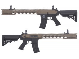 Airsoft rifle M4 SPR Interceptor Sportline BI-TON (Gen.2) - BK-TAN [Lancer Tactical]