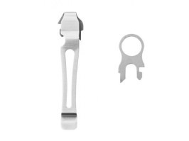 Klip na opasek pro multitooly Leatherman - stříbrný [Leatherman]