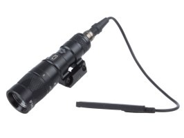 M300W Mini Scout LED Flashlight with Strobe Function with RIS Mount - Black [Night Evolution]