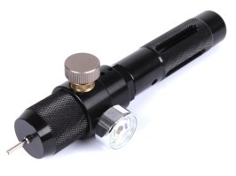 CO2 plnička airsoftových granátů s manometrem [MadBull]