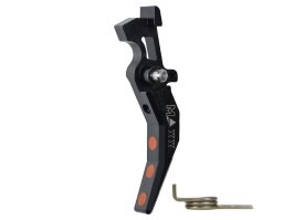 CNC Aluminum Advanced Trigger (Style C) for M4 - black [MAXX Model]